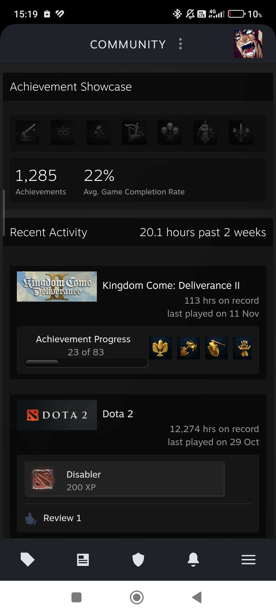 продажа аккаунта к игре Dota 2