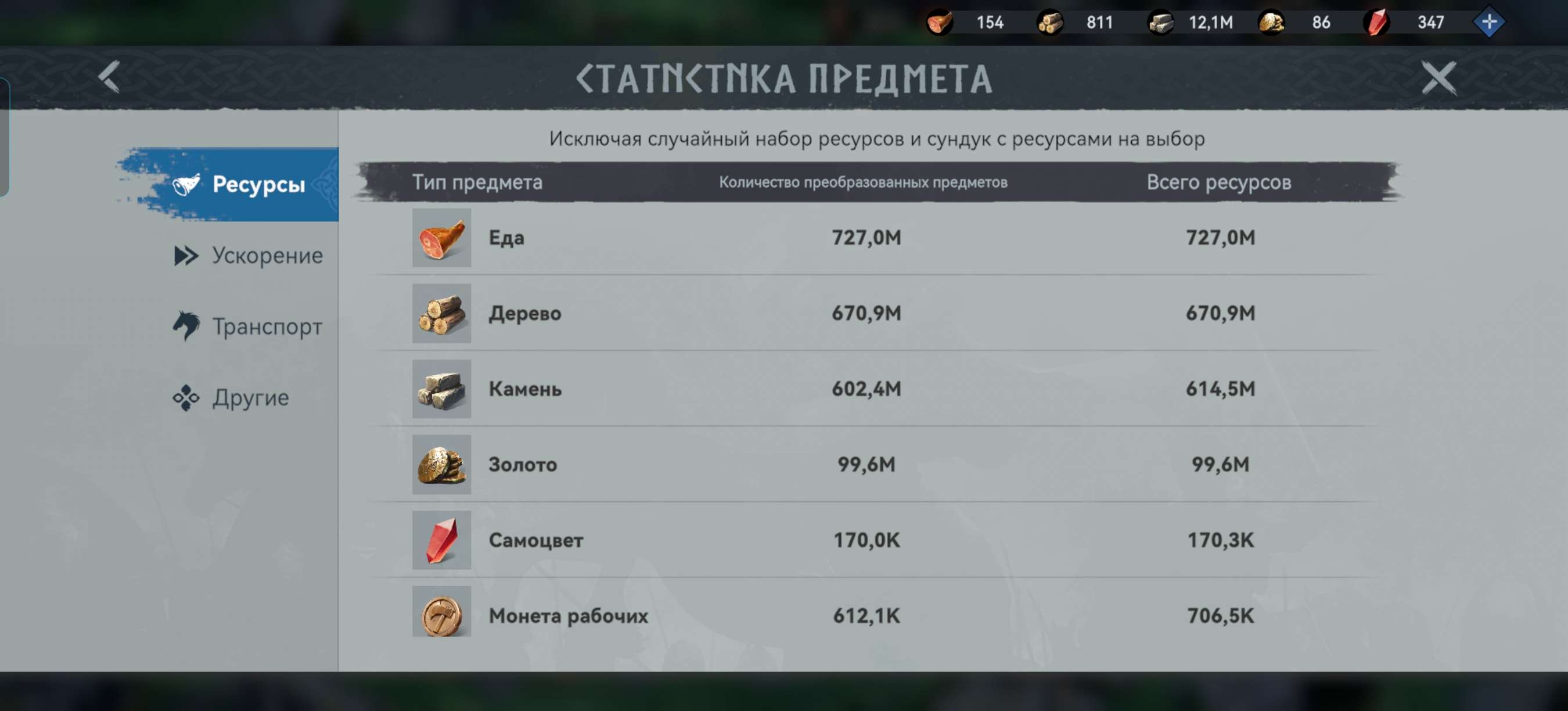 продажа аккаунта к игре Viking Rise