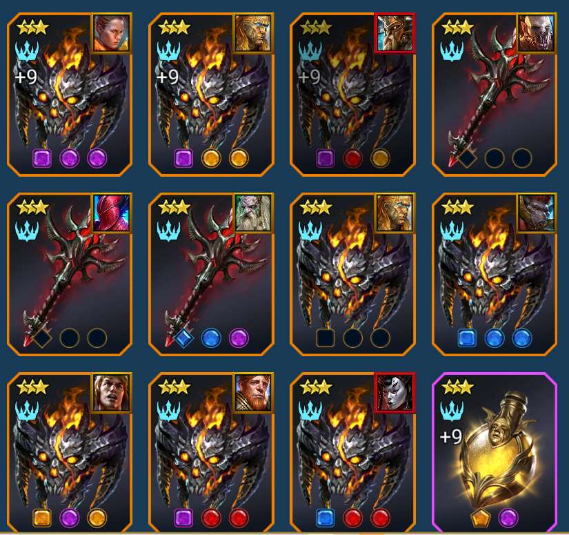 продажа аккаунта к игре Raid Shadow Legends