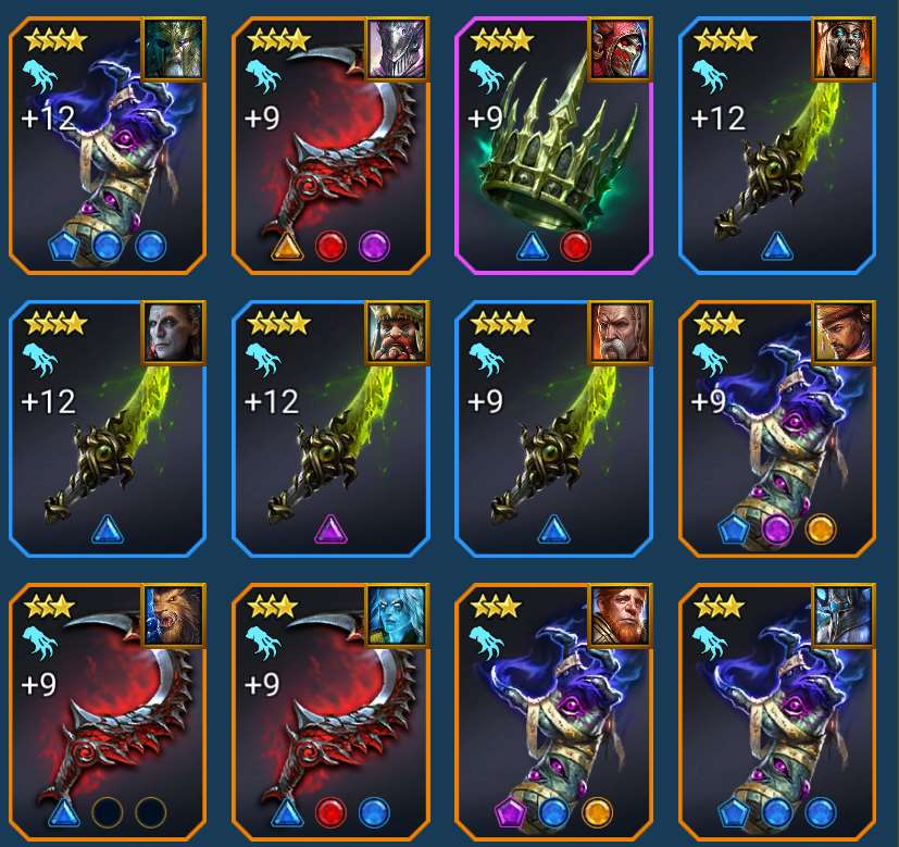 продажа аккаунта к игре Raid Shadow Legends