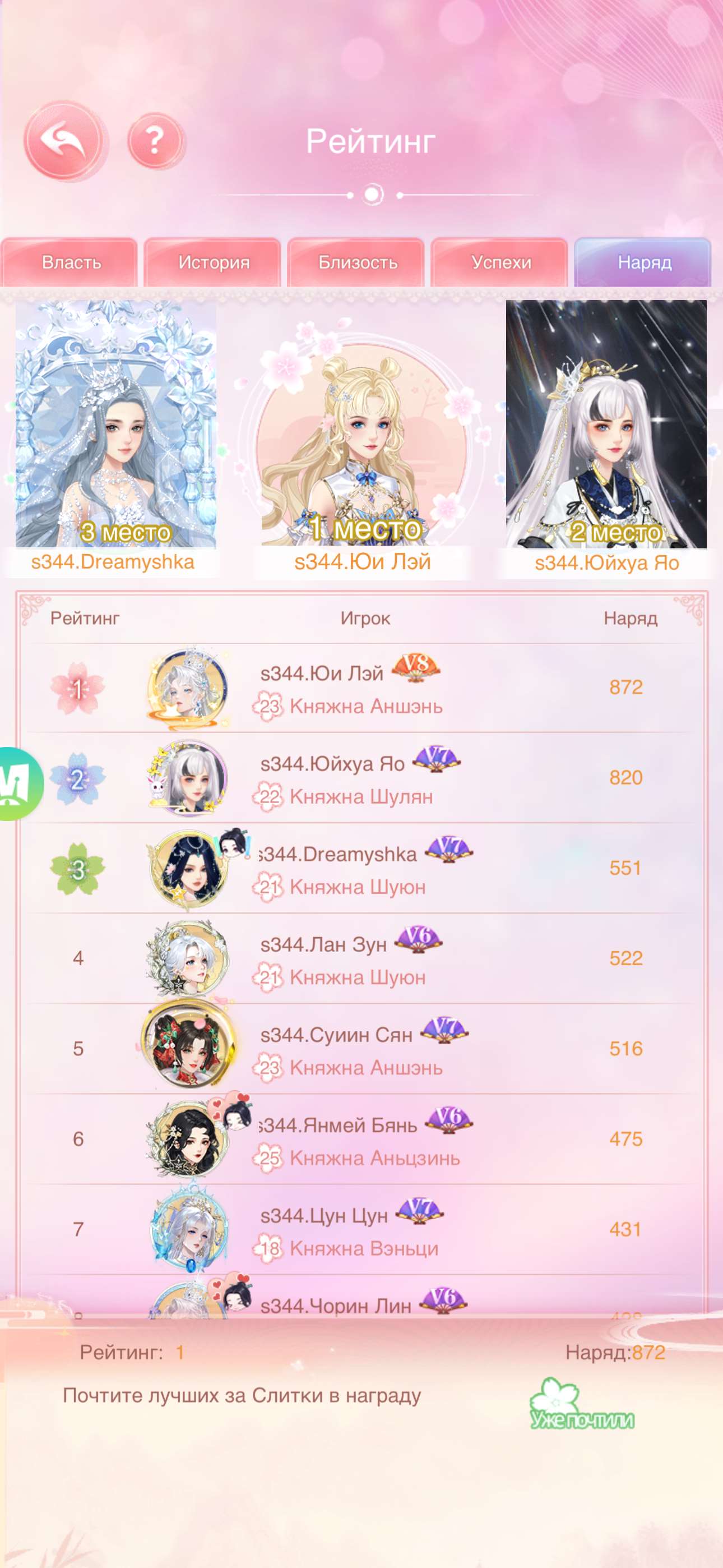 продажа аккаунта к игре Легенда Феникса