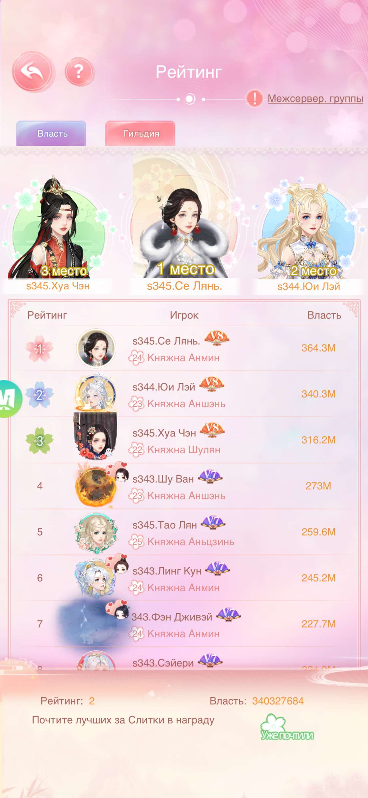 продажа аккаунта к игре Легенда Феникса