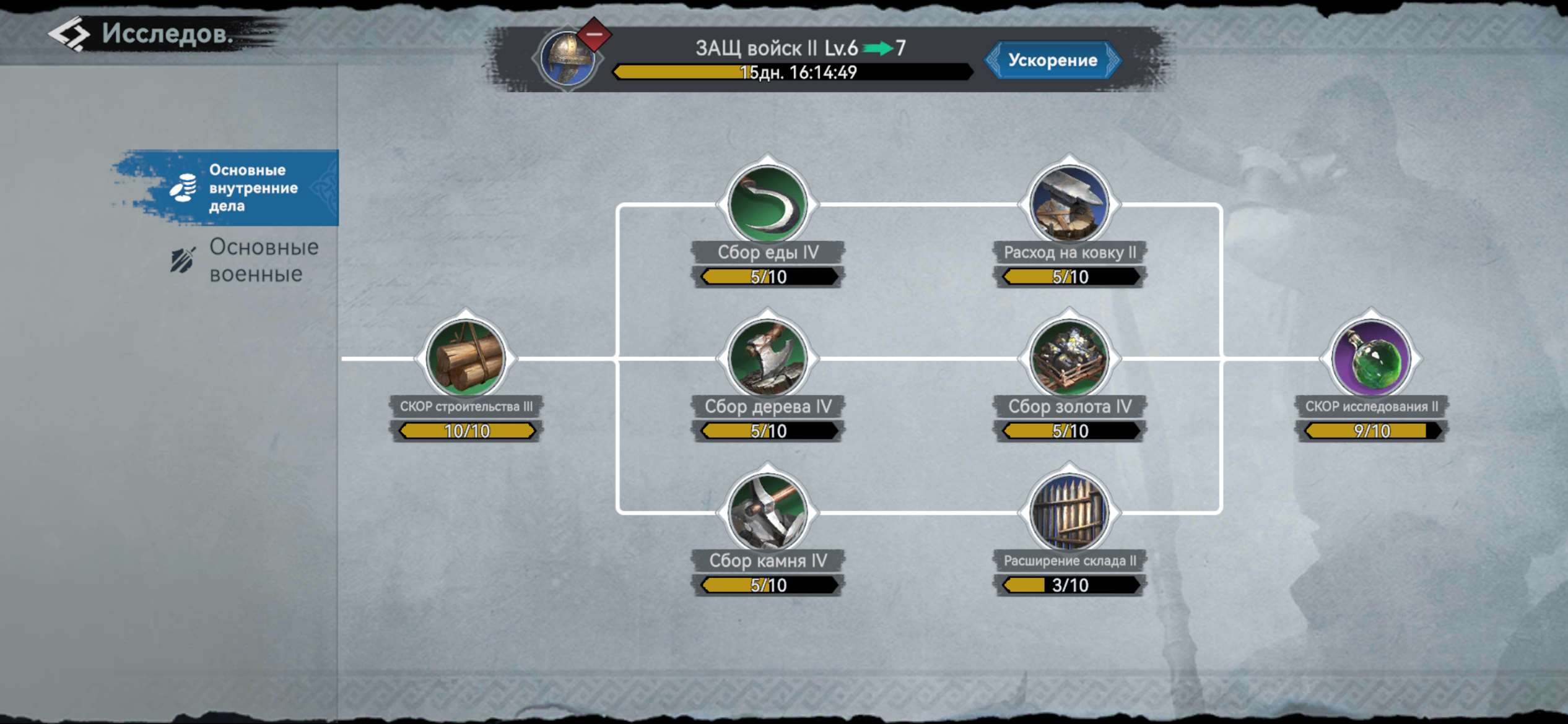 продажа аккаунта к игре Viking Rise