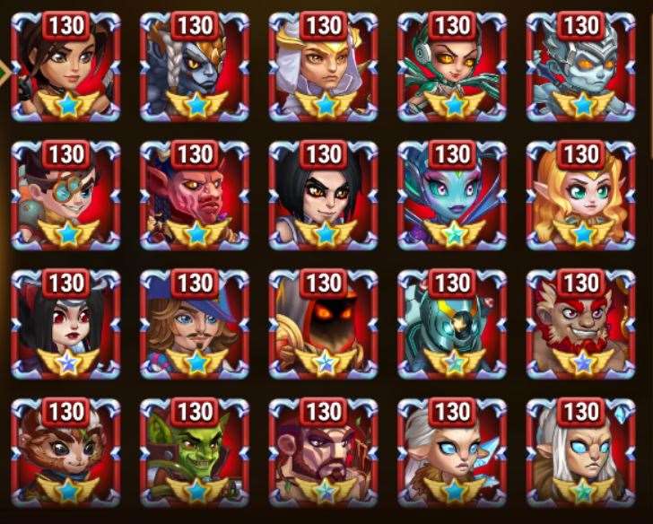 продажа аккаунта к игре Хроники хаоса (Hero Wars)