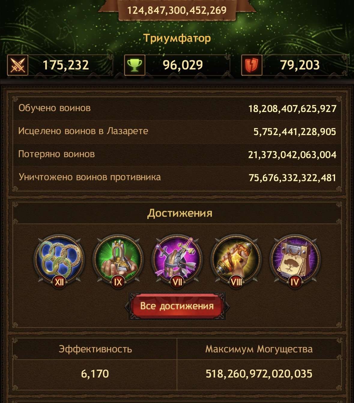 продажа аккаунта к игре Vikings war of clans