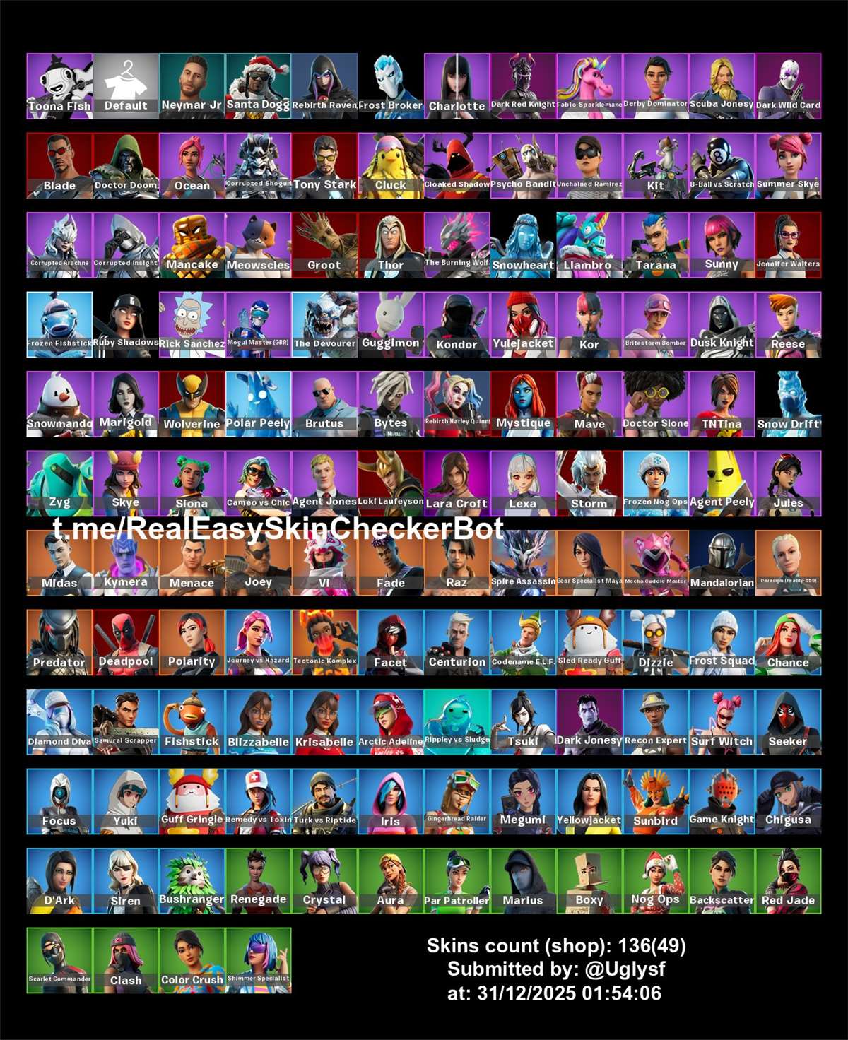 продажа аккаунта к игре Fortnite