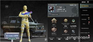 купить аккаунт PUBG MOBILE
