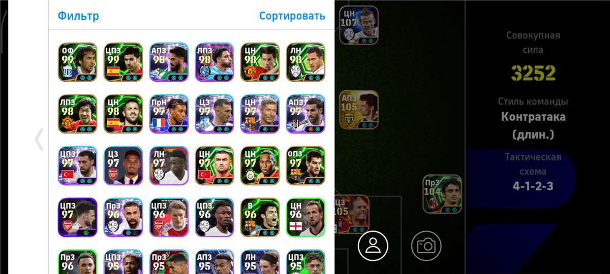 продажа аккаунта к игре Efootball 2025 Mobile