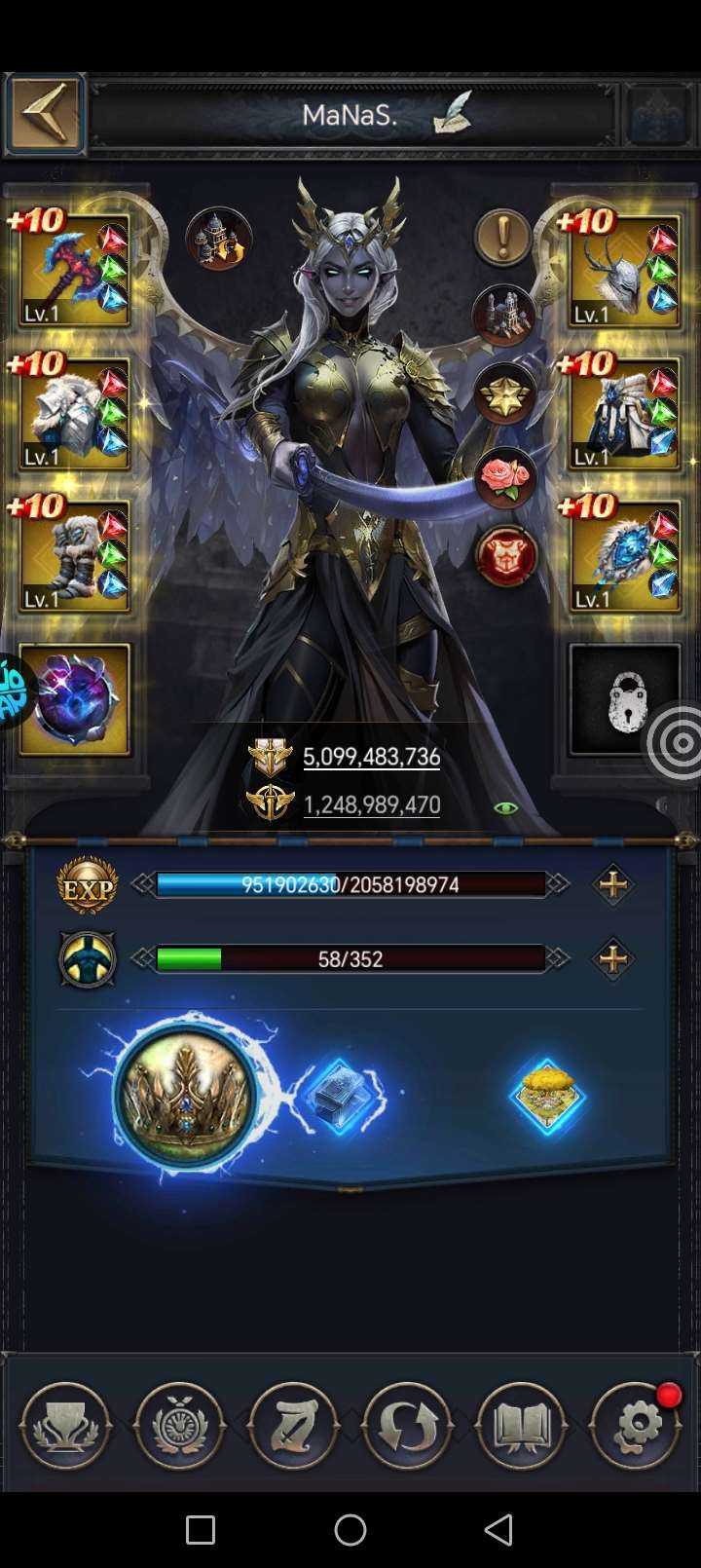 продажа аккаунта к игре Clash of Kings