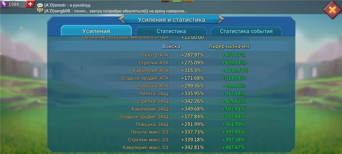 продажа аккаунта к игре Lords Mobile