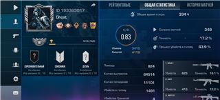 купить аккаунт Standoff 2