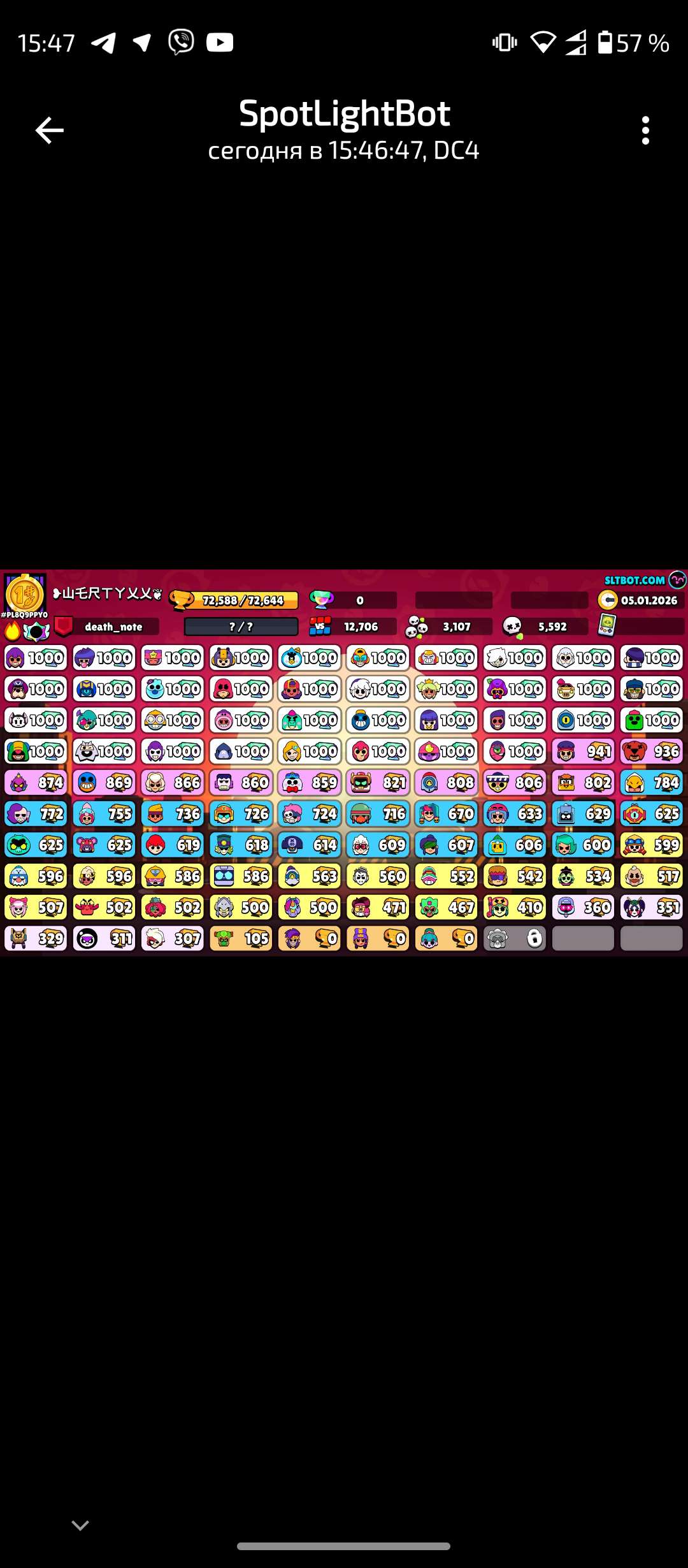 продажа аккаунта к игре Brawl Stars