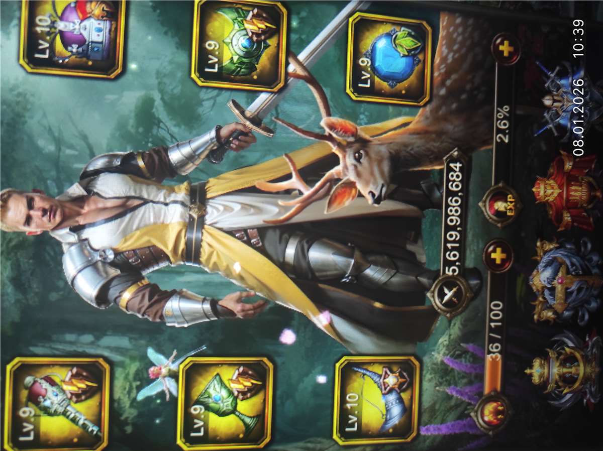 продажа аккаунта к игре Evony: The King's Return