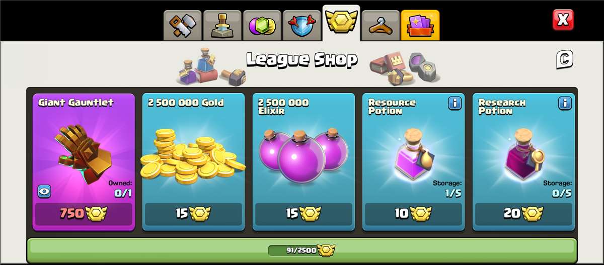 продажа аккаунта к игре Clash of Clans