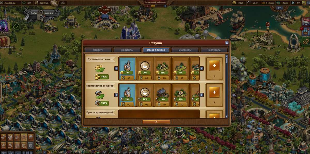 продажа аккаунта к игре Forge of Empires