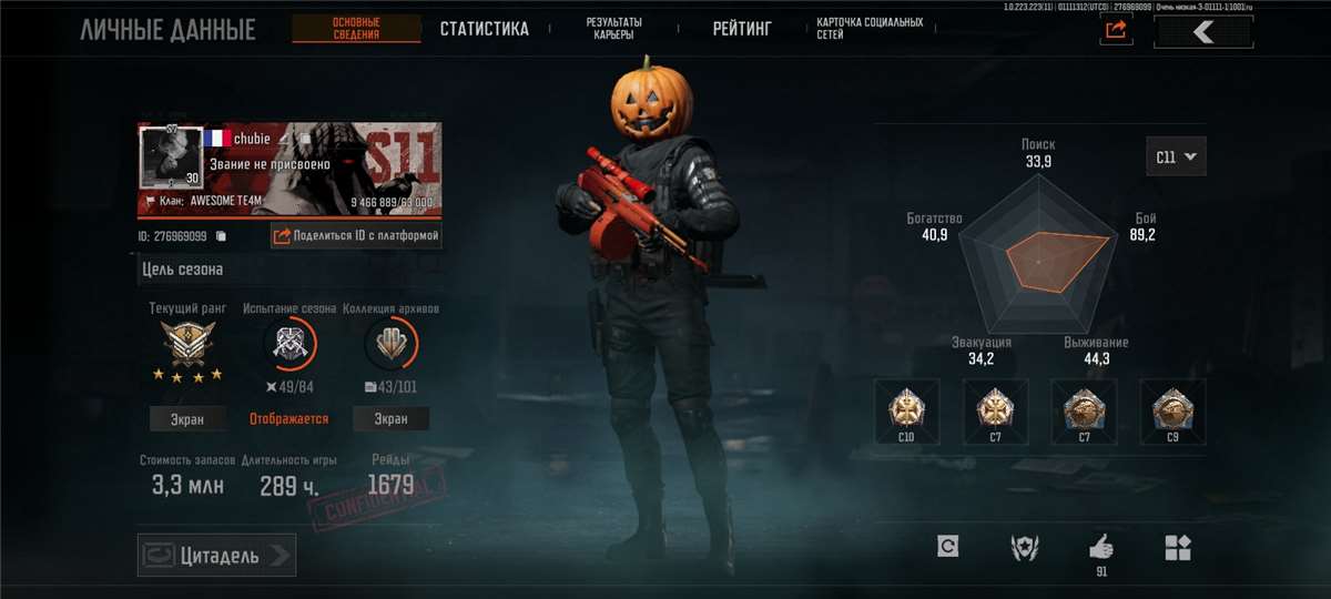 продажа аккаунта к игре Arena Breakout