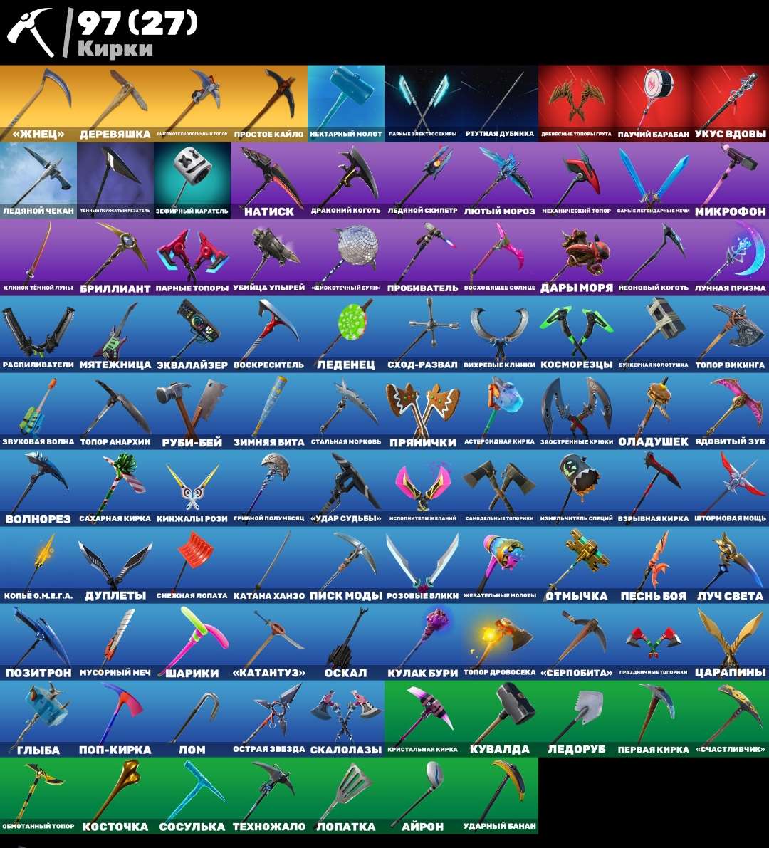 продажа аккаунта к игре Fortnite