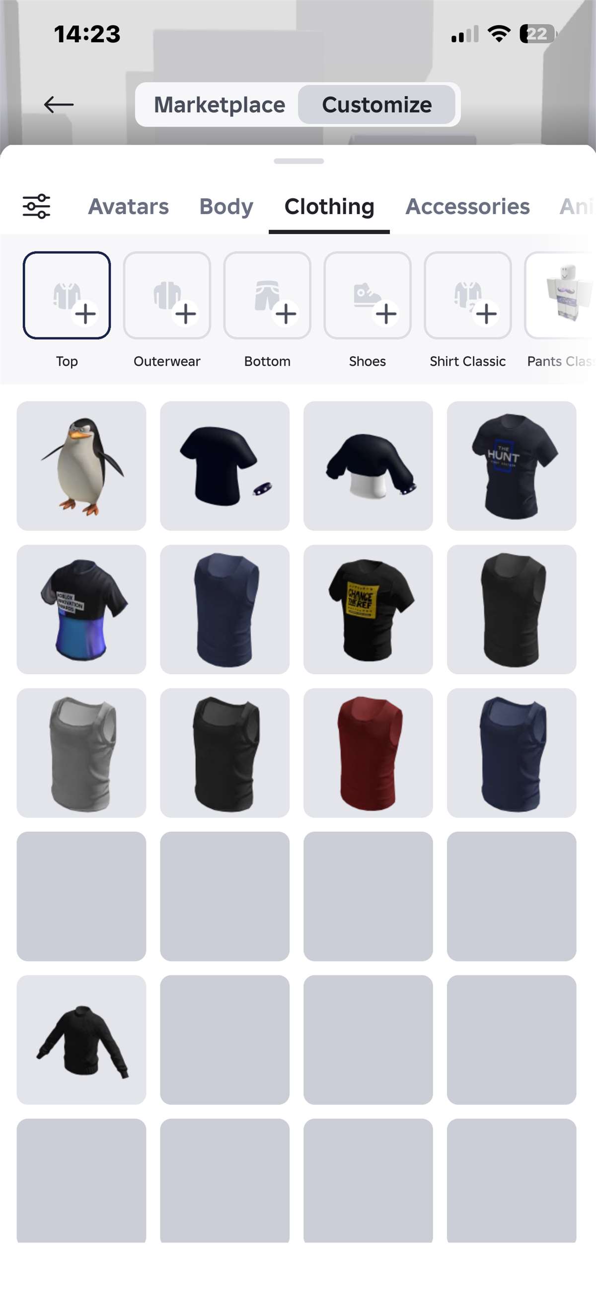 продажа аккаунта к игре Roblox