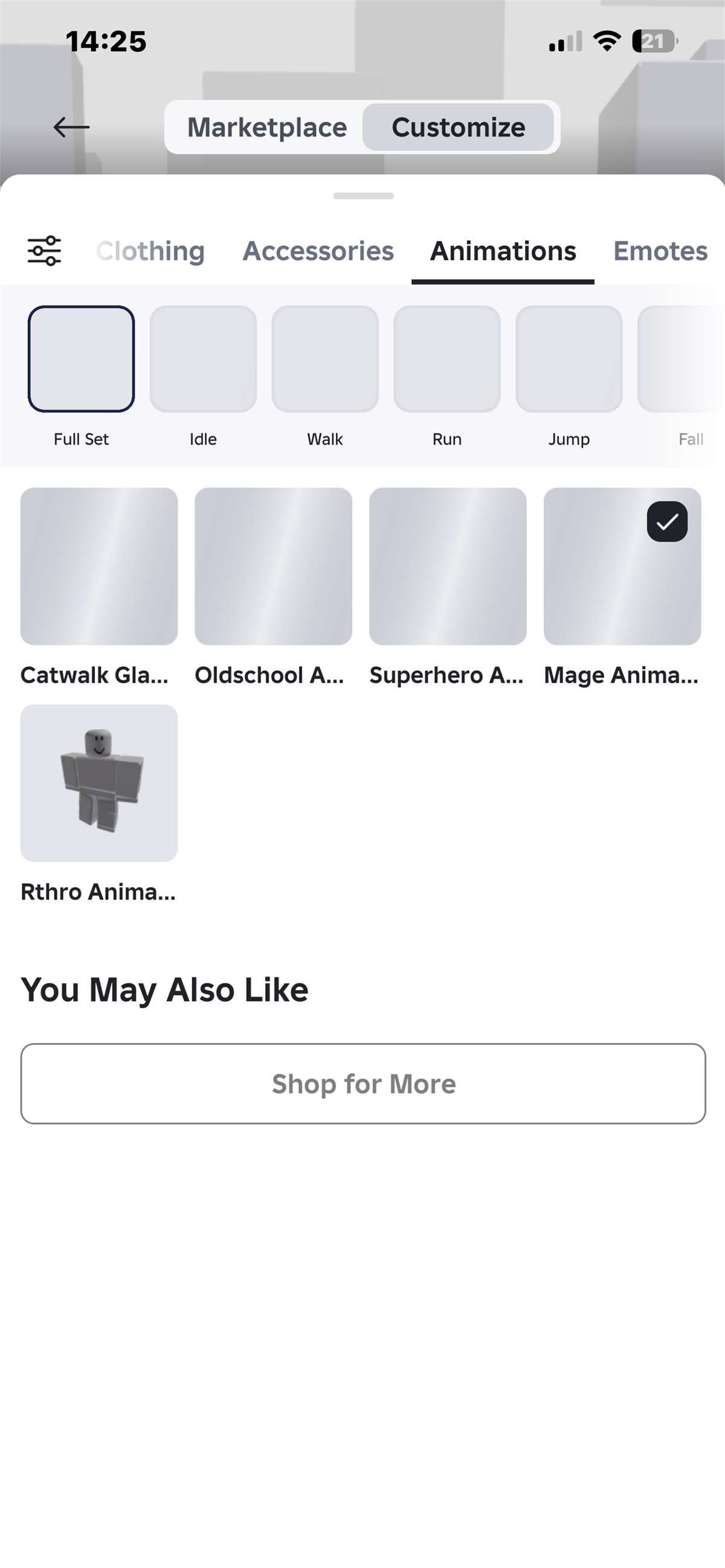 продажа аккаунта к игре Roblox