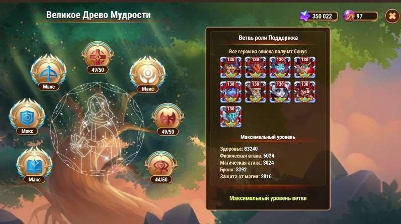 продажа аккаунта к игре Хроники хаоса (Hero Wars)