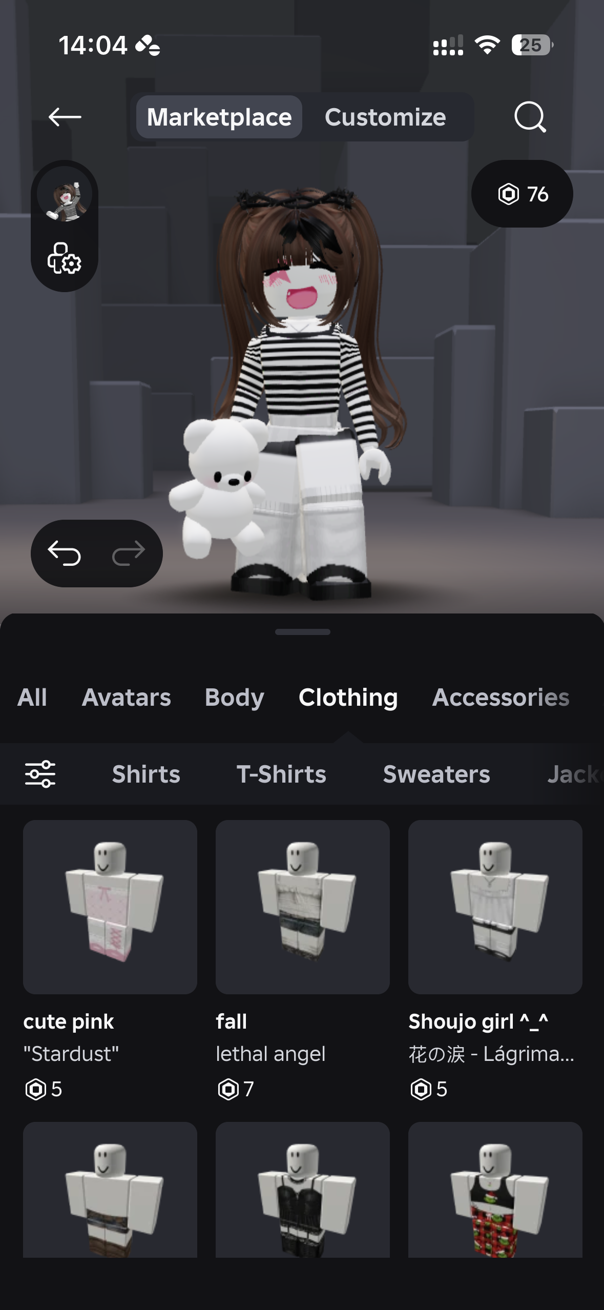 продажа аккаунта к игре Roblox