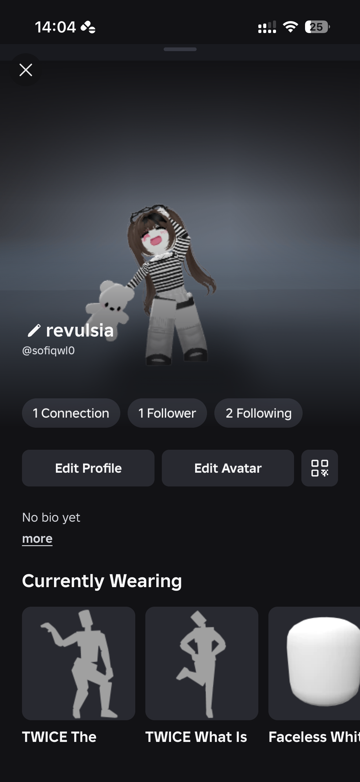 продажа аккаунта к игре Roblox