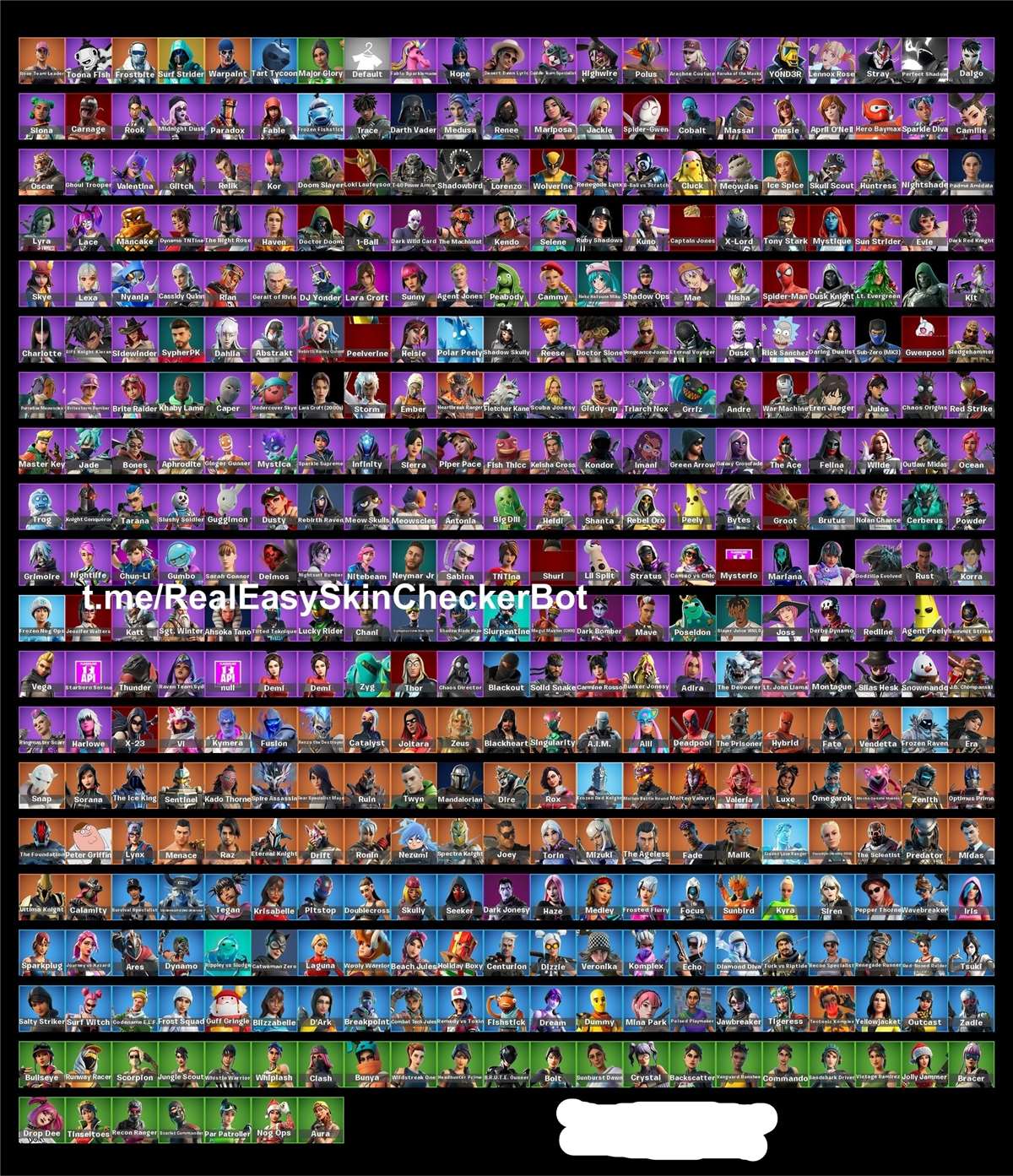 продажа аккаунта к игре Fortnite