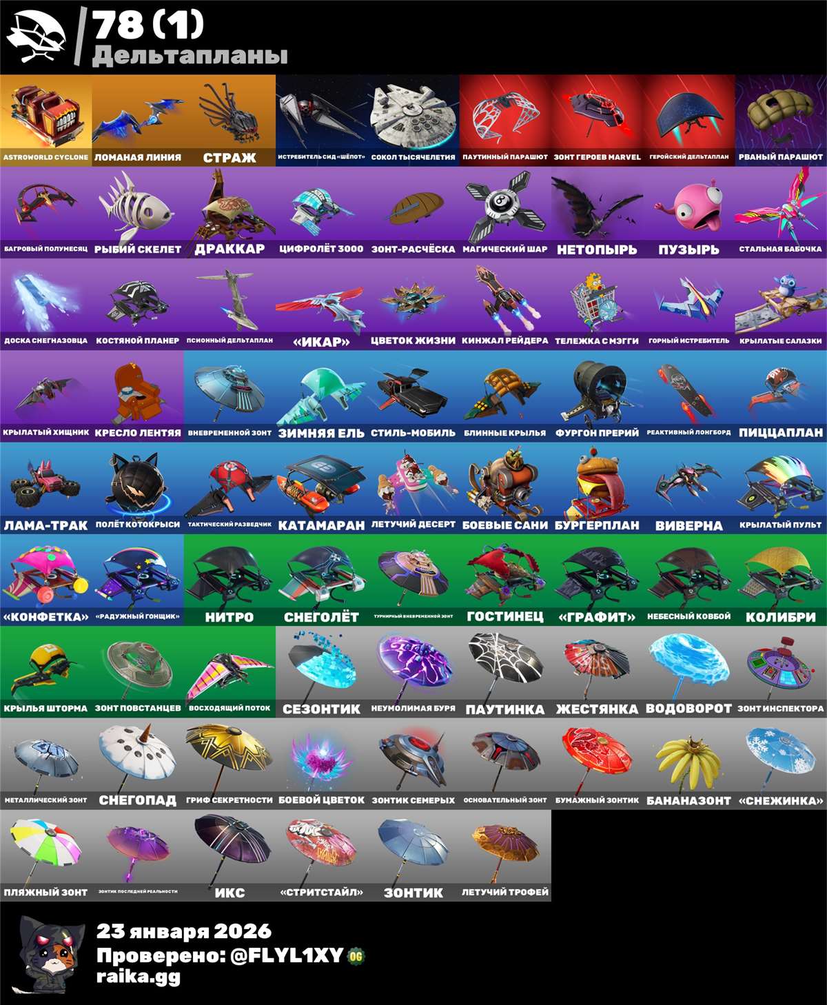 продажа аккаунта к игре Fortnite