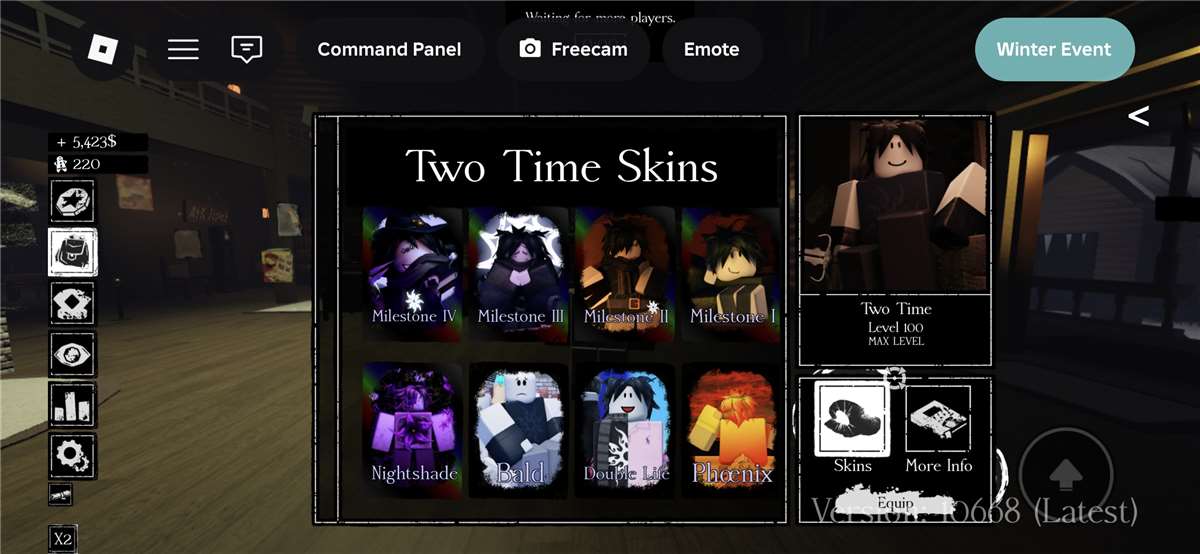 продажа аккаунта к игре Roblox