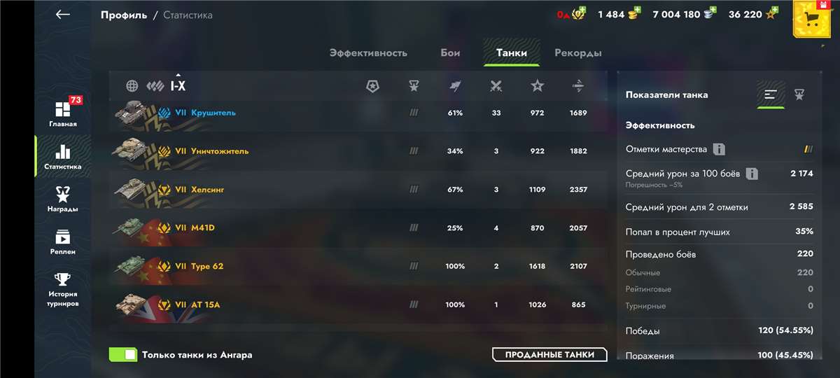 продажа аккаунта к игре Мир Танков, WoT(Lesta, WG)