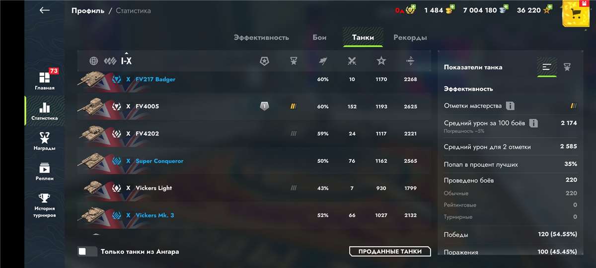 продажа аккаунта к игре Мир Танков, WoT(Lesta, WG)