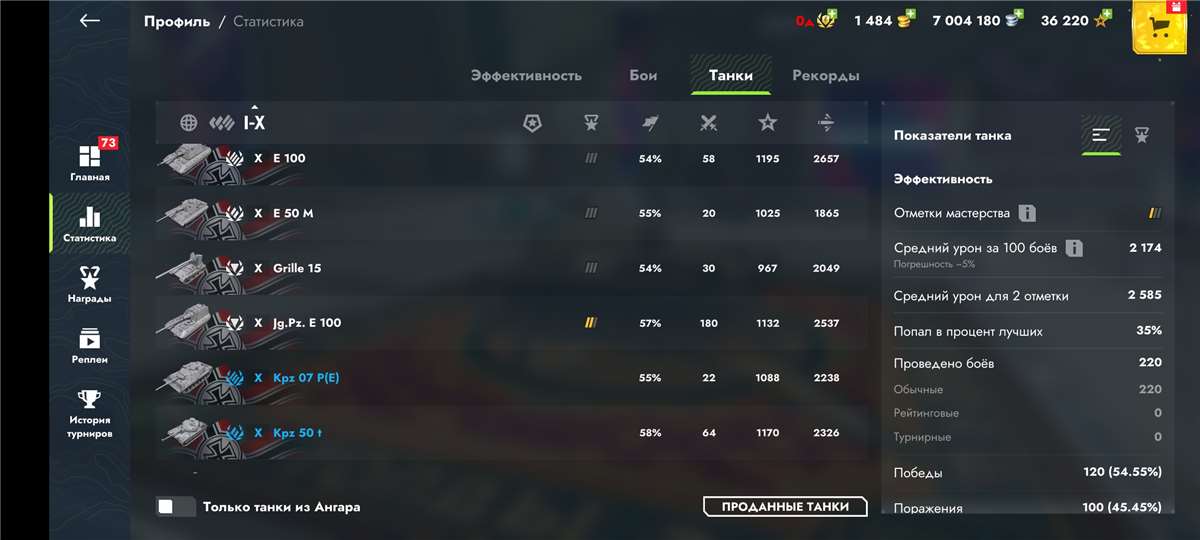 продажа аккаунта к игре Мир Танков, WoT(Lesta, WG)