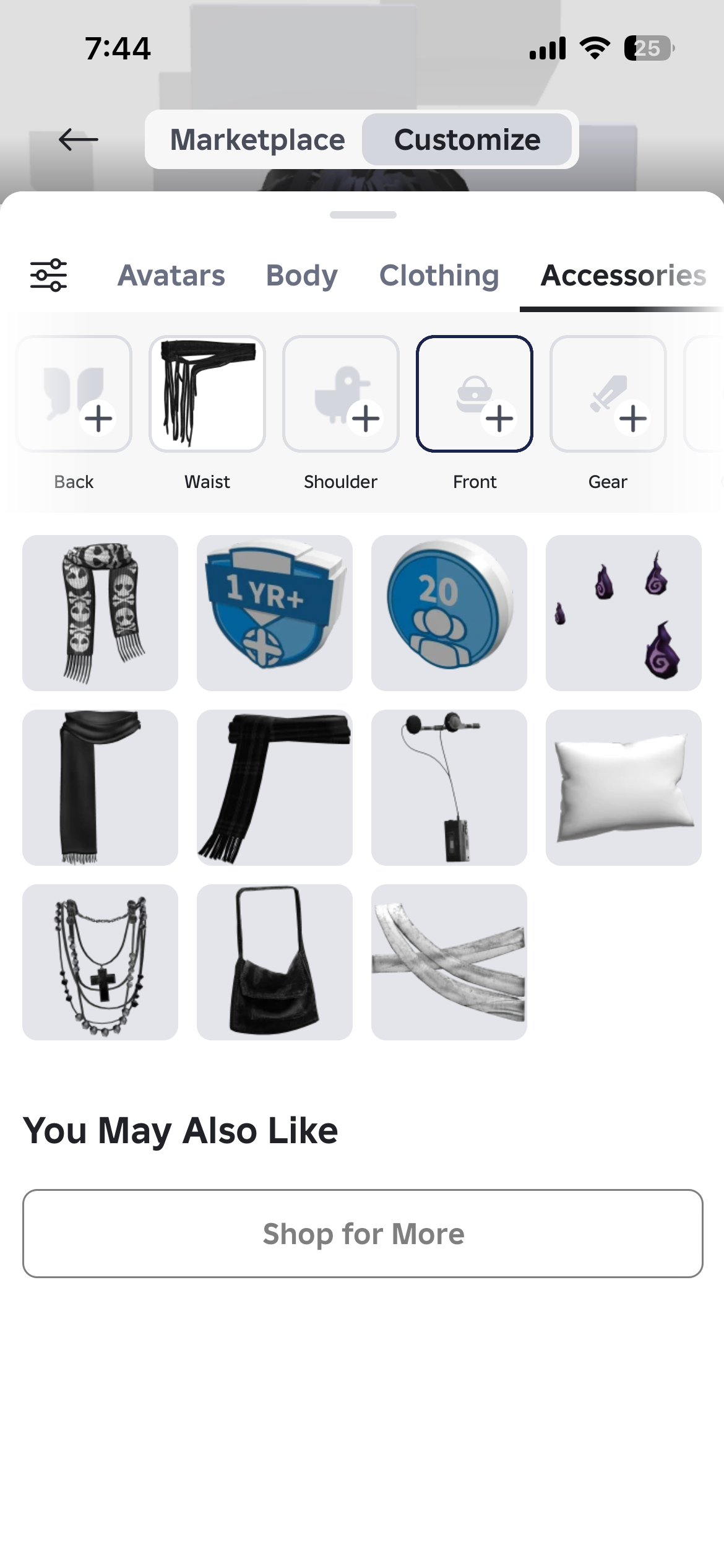 продажа аккаунта к игре Roblox