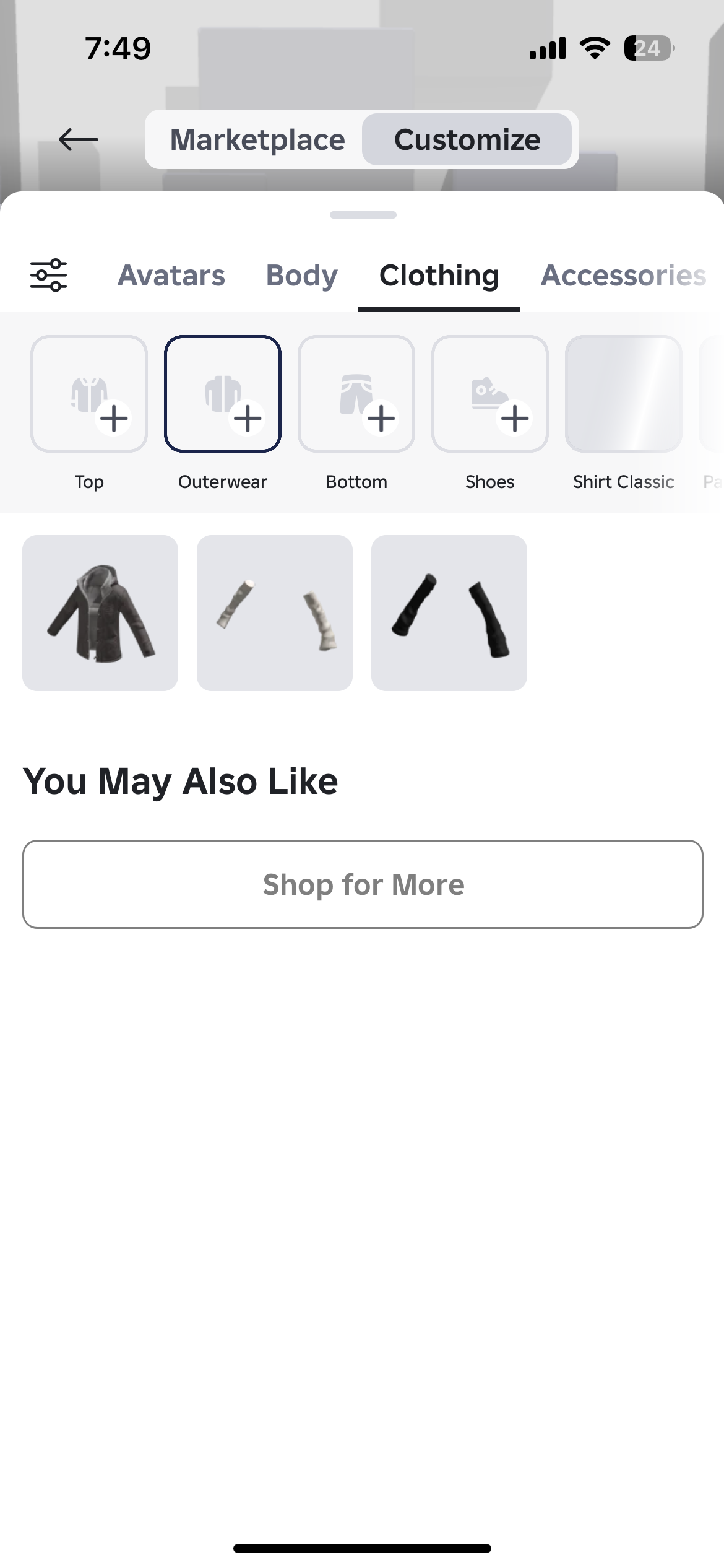 продажа аккаунта к игре Roblox