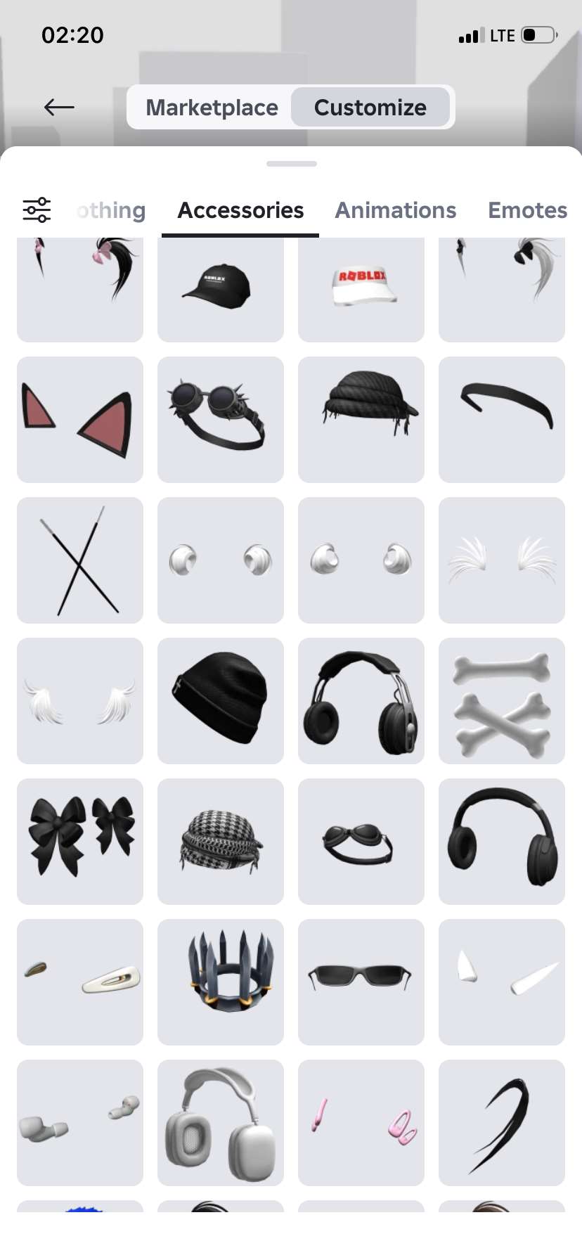 продажа аккаунта к игре Roblox