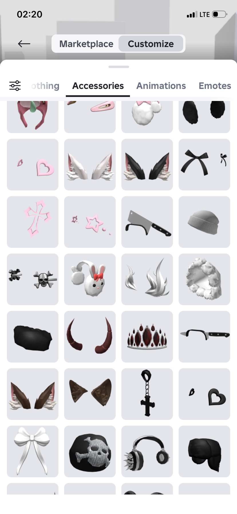 продажа аккаунта к игре Roblox