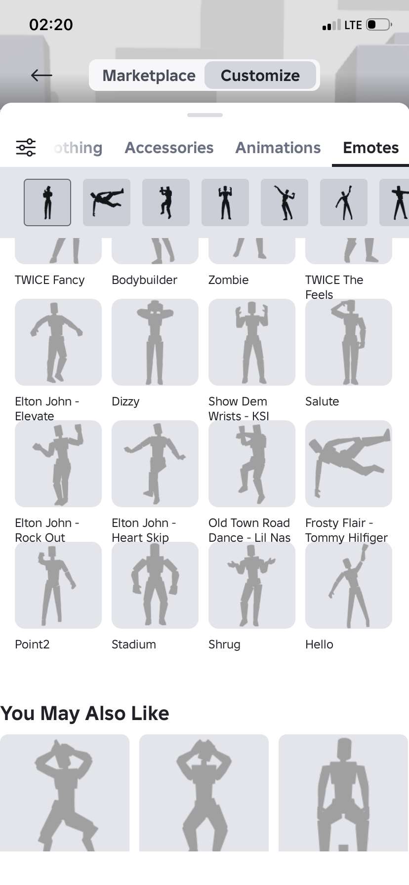 продажа аккаунта к игре Roblox