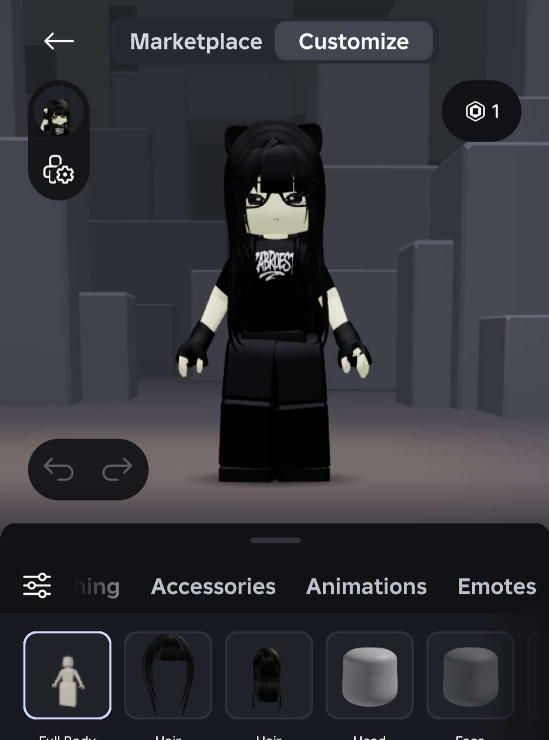 продажа аккаунта к игре Roblox