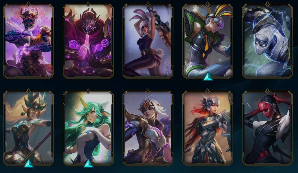 продажа аккаунта к игре League of Legends