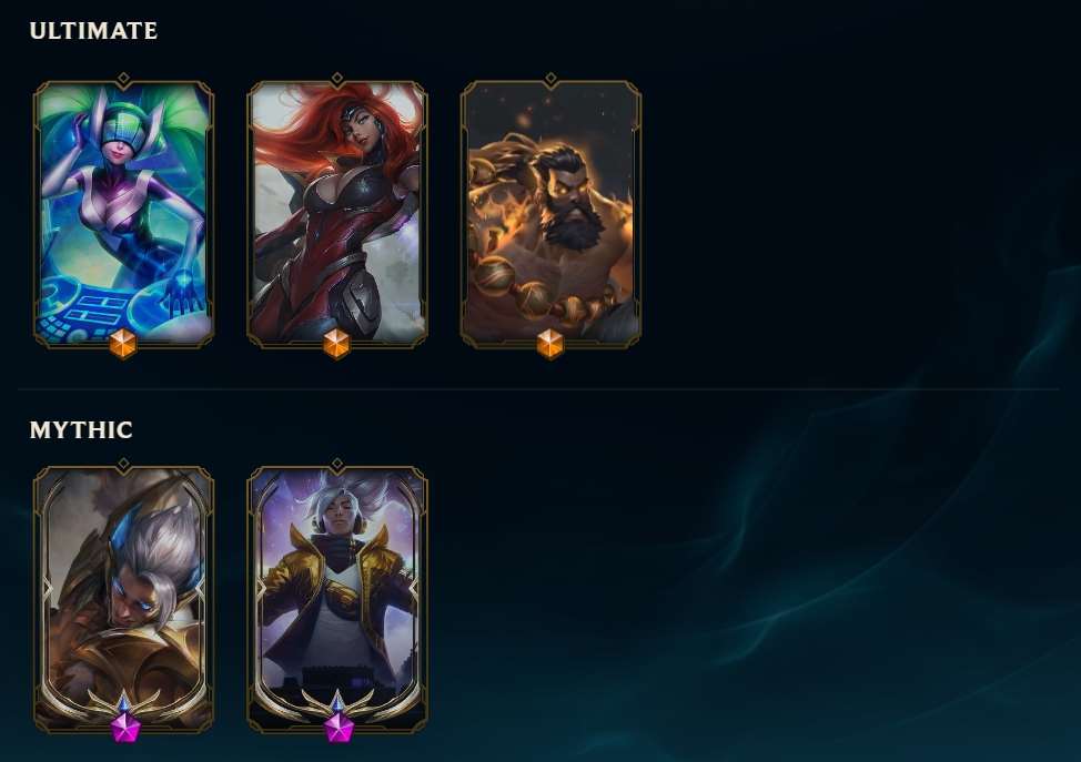 продажа аккаунта к игре League of Legends