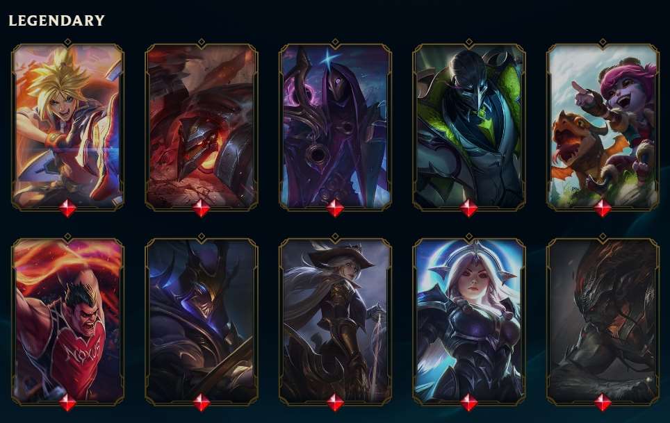 продажа аккаунта к игре League of Legends