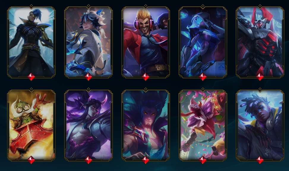 продажа аккаунта к игре League of Legends