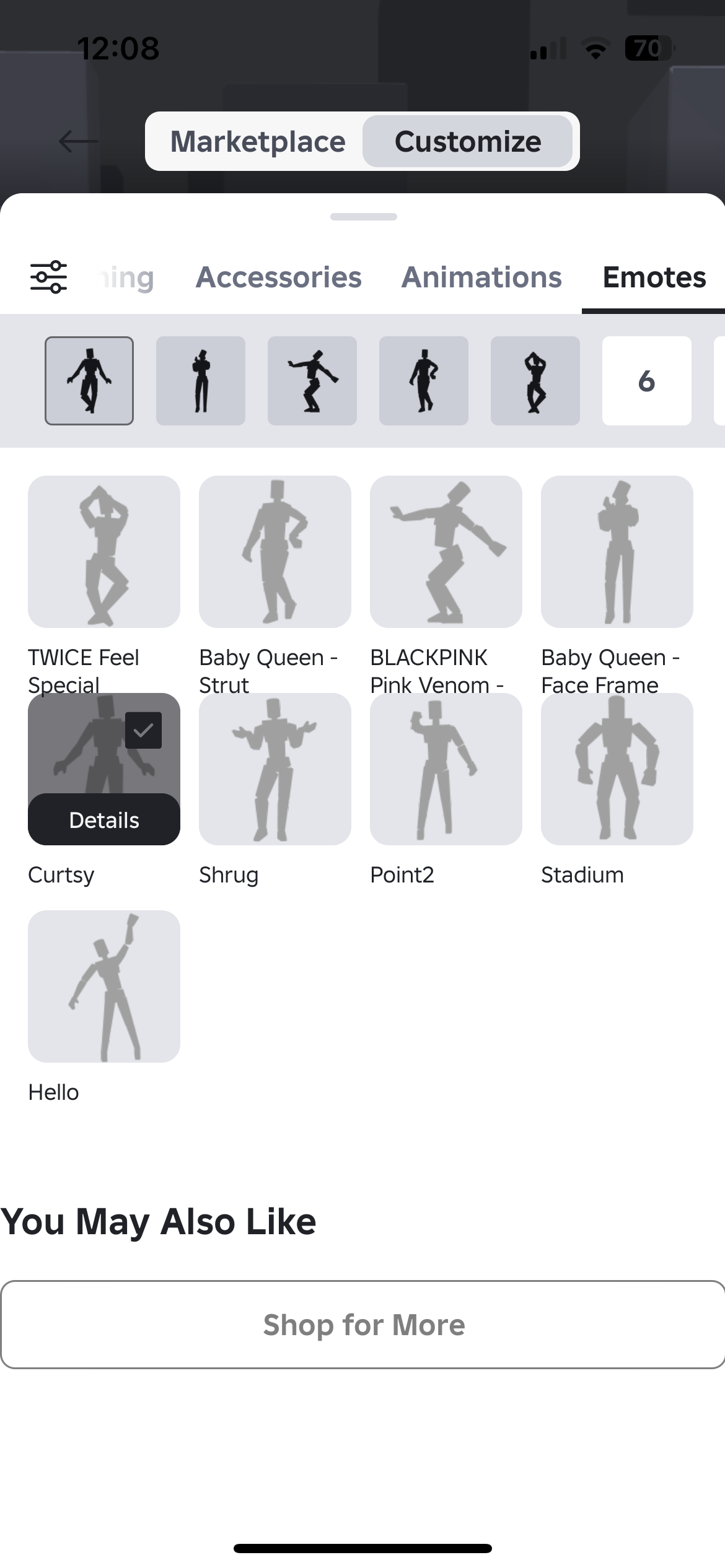 продажа аккаунта к игре Roblox