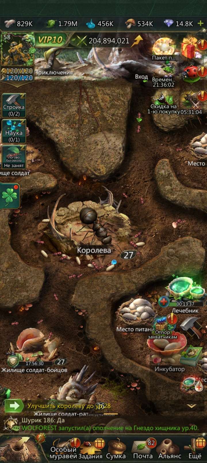 продажа аккаунта к игре Ant Legion