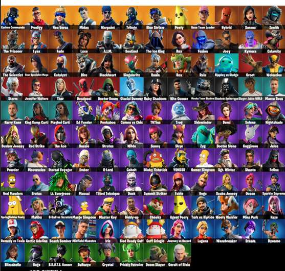 продажа аккаунта к игре Fortnite