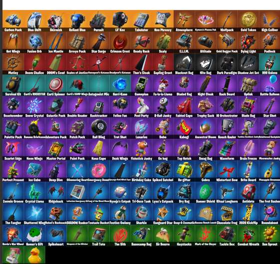 продажа аккаунта к игре Fortnite