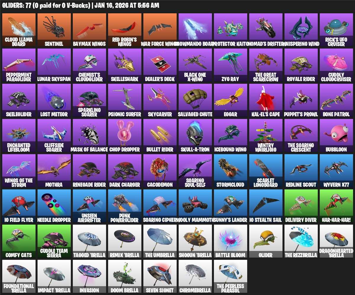 продажа аккаунта к игре Fortnite