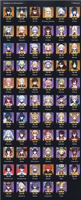 купить аккаунт Genshin Impact