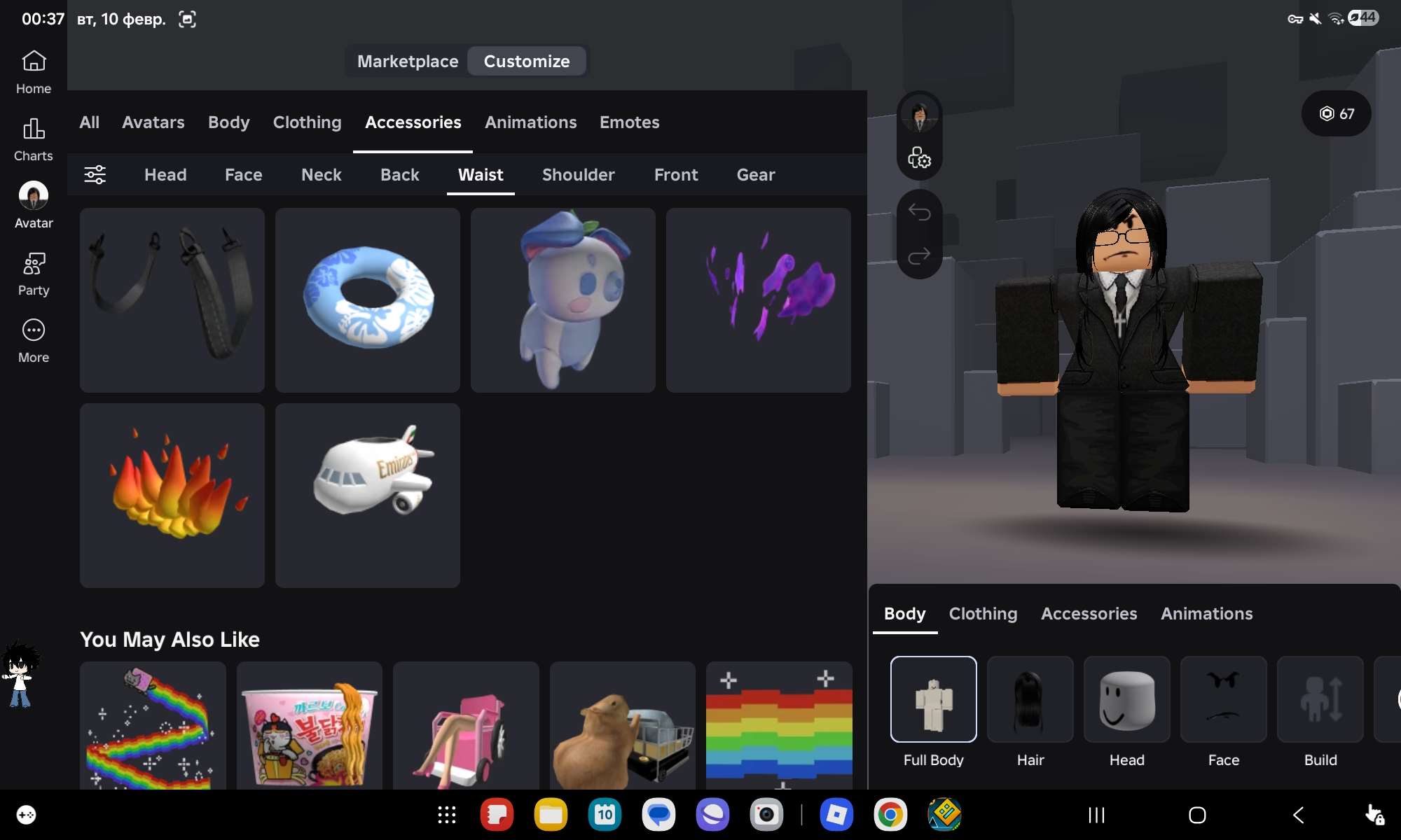 продажа аккаунта к игре Roblox