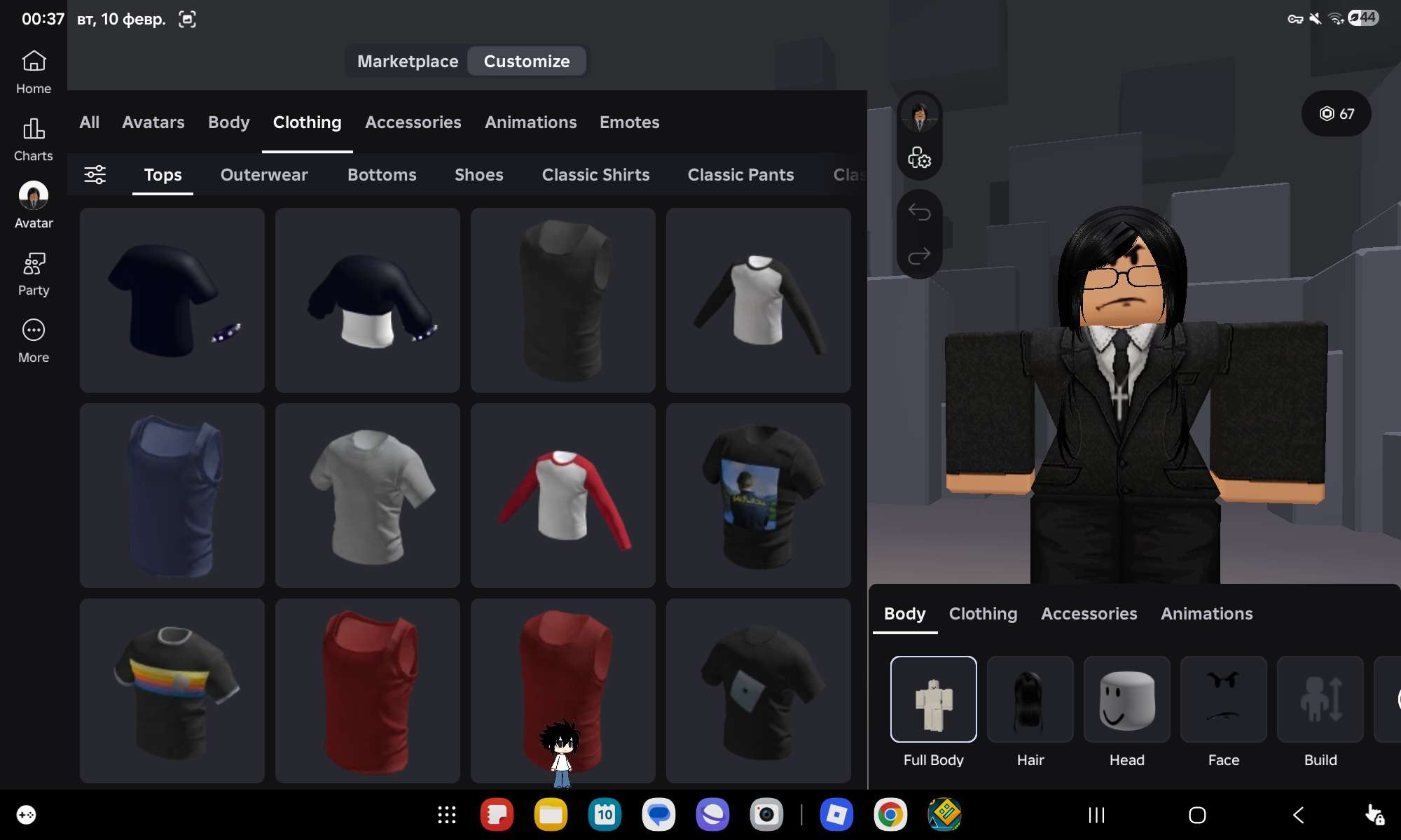 продажа аккаунта к игре Roblox